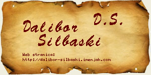 Dalibor Silbaški vizit kartica